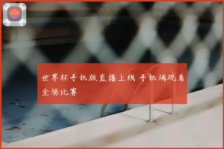 世界杯手机版直播上线 手机端观看全场比赛