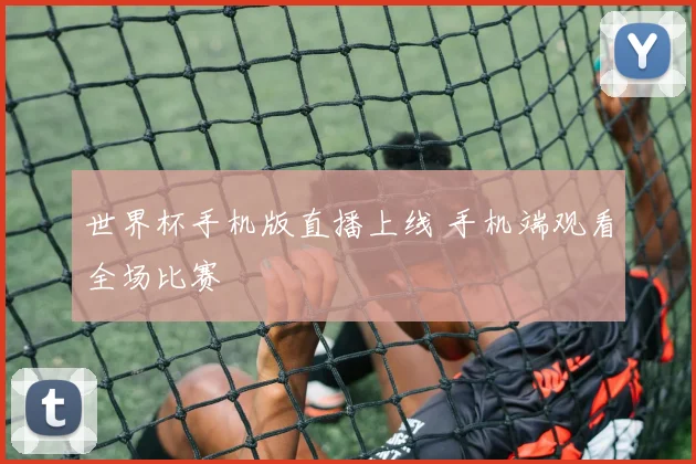 世界杯手机版直播上线 手机端观看全场比赛